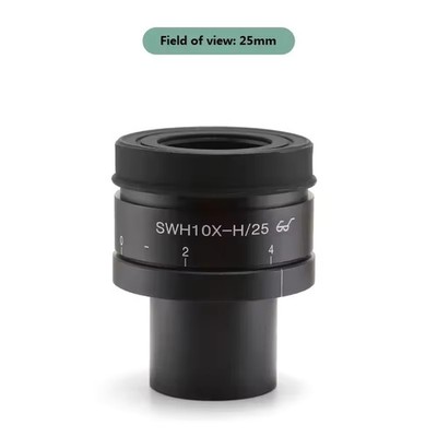 SWH10X-H 10X Wide Field Eyepiece 25mm FOV 30mm Mount f Olympus Stereo Microscope