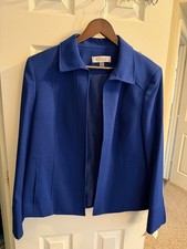 KASPER BLAZER/LINED/RETAIL 99/SIZE 14/NEW WITH TAG/ROYAL TWILIGHT BLUE