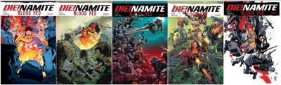Die!namite #1 - #5 Complete Variant Cover Set - Dynamite Comics  2025