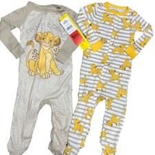 Disney  Baby Lion King Simba Sleepers 2 Pack 9 Month  s NEW LAST ONE 