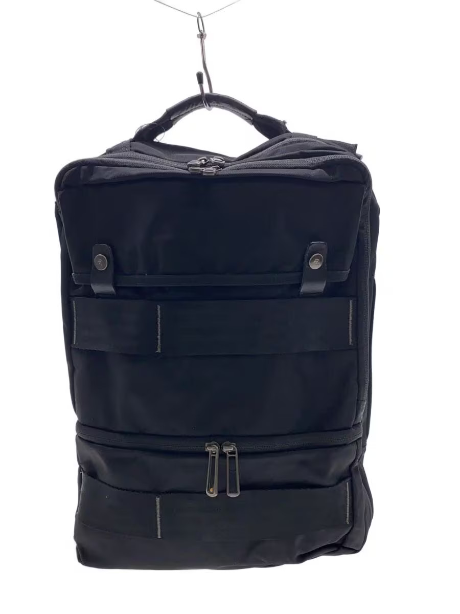 ace. Backpack Black Plain