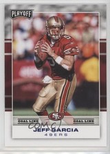2017 Panini Playoff Goal Line Jeff Garcia #192 0q1p
