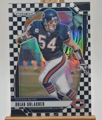 2024 Panini Prizm Brian Urlacher Black & White Checkerboard Prizm SP #52 Bears
