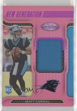 2022 Certified New Generation Jerseys Mirror Pink /299 Matt Corral #NGJ-MC 00ma