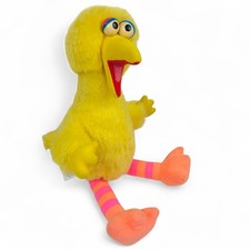 VTG 1986 Playskool Talking Big Bird Plush Sesame Street 22  Pull String WORK