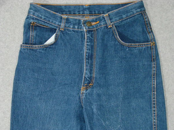 TG05417 **GITANO** RELAXED FIT WOMENS JEANS sz10S DARK BLUE - Image 4 of 4