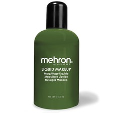 Liquid Green Face Body Paint Mehron Makeup 4.5 Fl Oz Liquid Face Paint