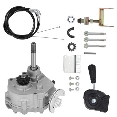 Go Kart Forward Reverse Gear Box For 2HP-14HP Engine 4 Stroke Transmission 10T