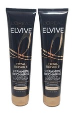 2~Loreal Elvive Total Repair 5 Protein Recharge LEAVE IN CONDITIONER Dry DAMAGED