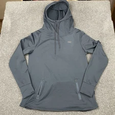 Horseware Ireland Hoodie Womens S Technical Pullover Fleece Performance Stretch