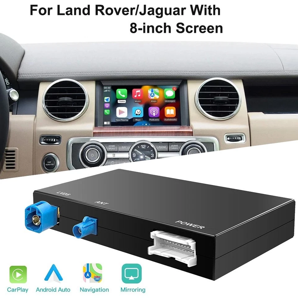 Carplay inalámbrico Android automático para Land Rover/Jaguar/Range Rover/Evoque/Discovery Foto 2 de 4