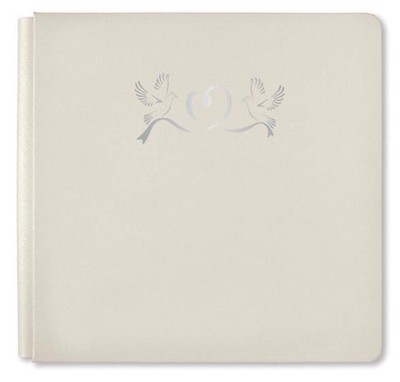 Creative Memories Album heller Silberton Premiere Hochzeit 12x12 Zoll / Inch NEU
