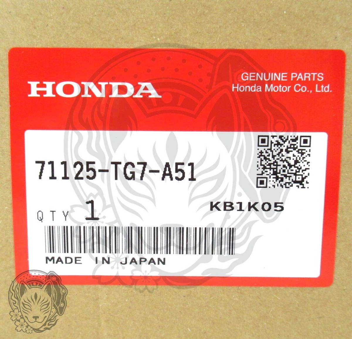 Honda Genuine 2019-22 Pilot Passport Front Radar Emblem H Sensing