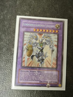 Yugioh Karte: Elementarheld Glänzender Flügelmann (CT03-DE004), Limit. Auflage