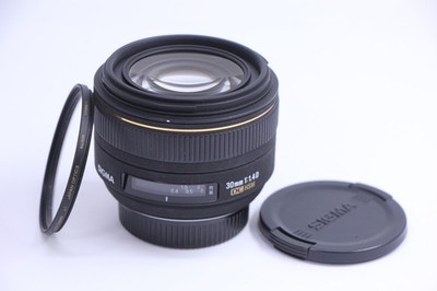Mint- Sigma 30mm f1.4D DC HSM Wide Lens for Nikon DSLR Camera Free Ship 30/1.4