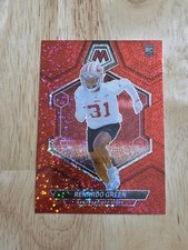 2024 Mosaic RENARDO GREEN Red Sparkle Prizm #358 Rookie 49ers SP