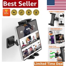 Stylish 360  Rotation Tablet Wall Mount for 4.7-12.9  Devices - Secure  Sleek