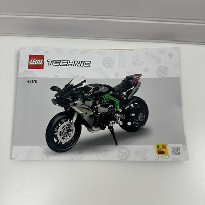 Lego Technic 42170 Kawasaki Ninja H2r Motorcycle Building Set Manual ONLY