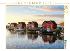 CALVENDO Puzzle Fischereihafen Boltenhagen  1000 Teile Lege-Gr  e 64x48cm Foto-
