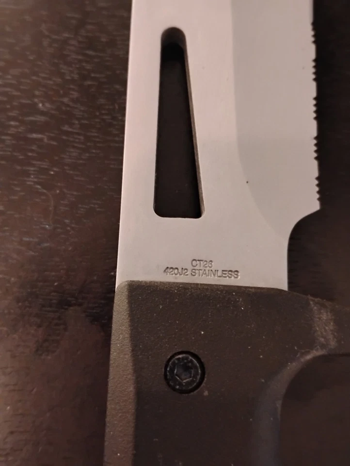 Colt Pathfinder тактический нож (1997) - включает ножны, ремень и компас - Изображение 4 из 4