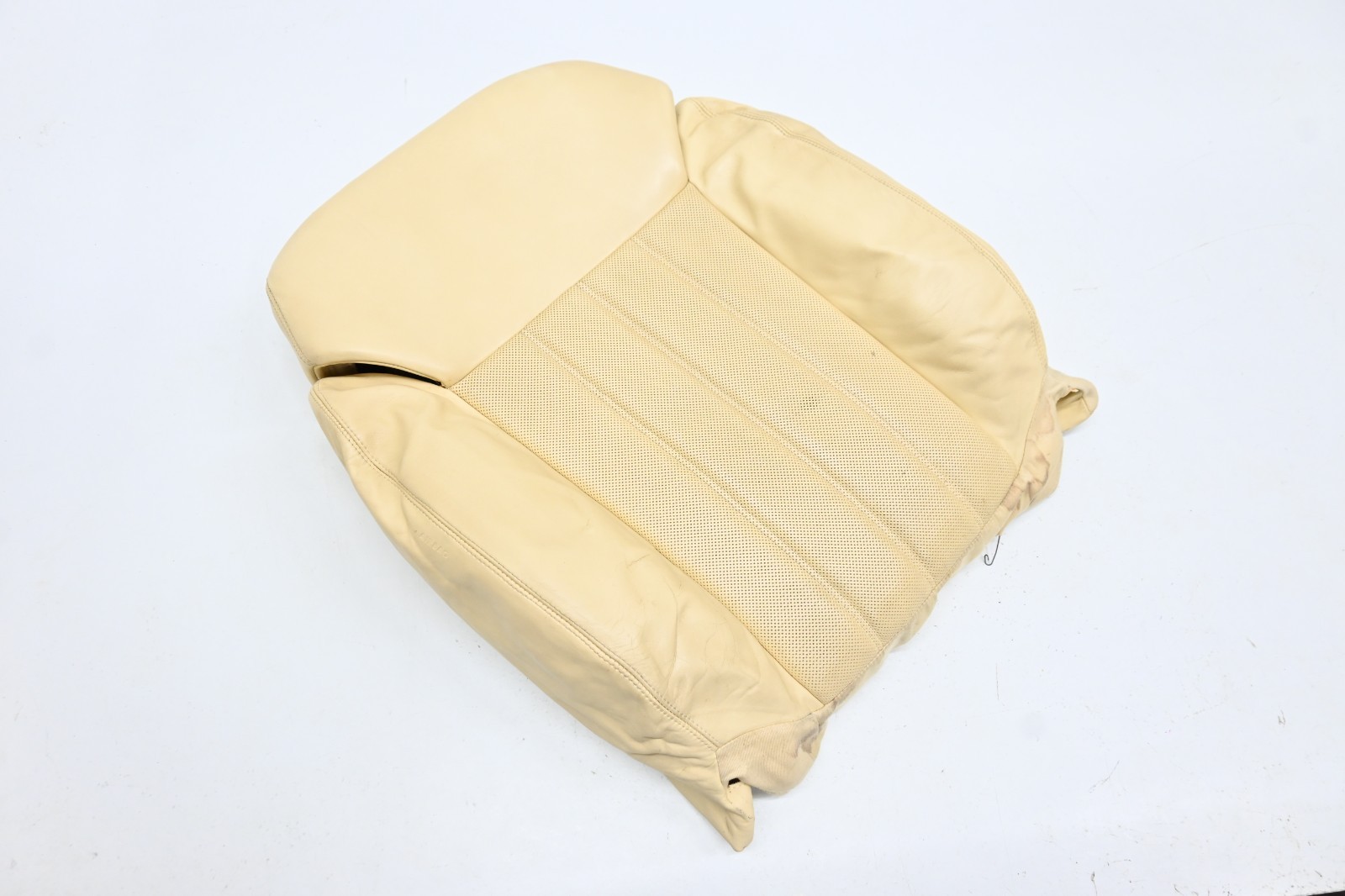 ⭐ 03-12 Bentley Continental Front Right Upper Backrest Seat Leather Cushion Oem?