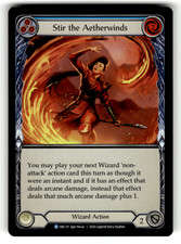 Stir the Aetherwinds (Blue) ARC131 Foil Rare Arcane Rising LP