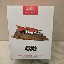 Hallmark Keepsake Star Wars Ornament 2023 Magic Jabbas Sail Barge The Khetanna