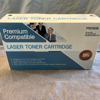 Premium Compatible Laser Toner Cartridge PTQ7553 for HP LaserJet P2015 And More