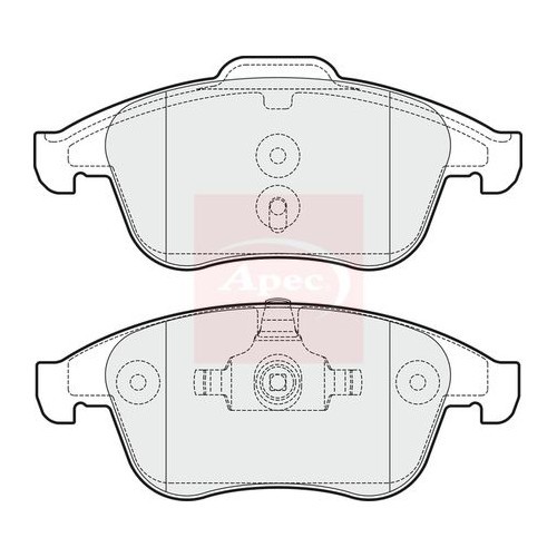 For RENAULT GRAND SCENIC III 2009 to 2016 BRAKE PADS (FRONT) (R90) PAD1708