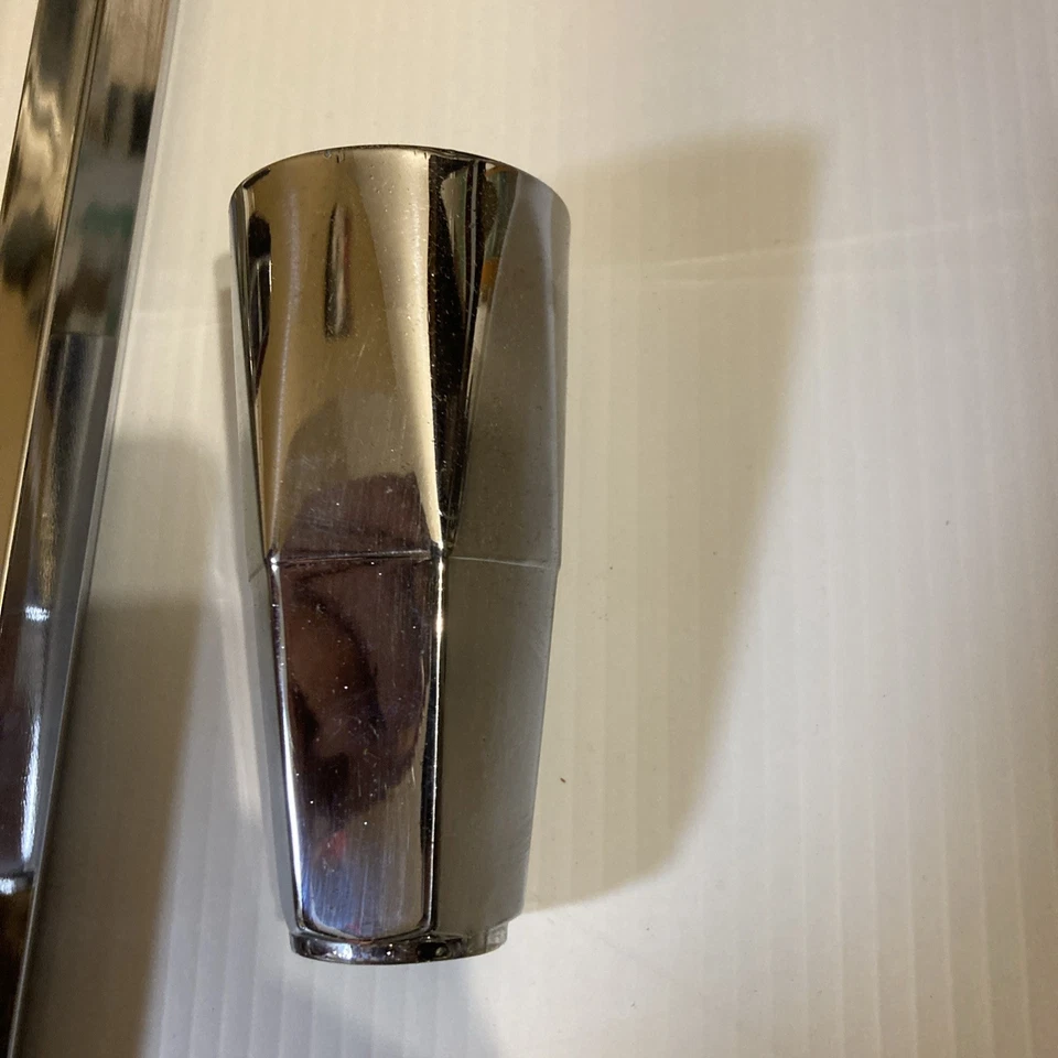 Juego de patas cromadas lavabo baño tocador vintage estándar americano Foto 3 de 4