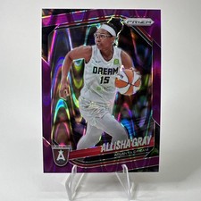 2025 Panini Prizm WNBA Allisha Gray Prizm Purple Seismic /175