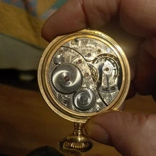 Elgin BW Raymond Railroad Approved Pocket Watch Made In 1905 Extra Fine...
