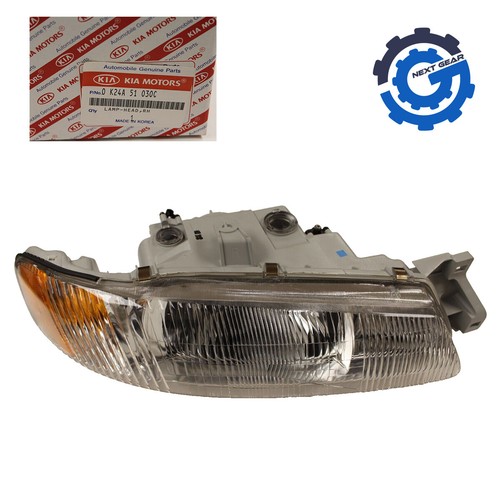 New OEM Kia Right Head Light For 1994-2001 Kia Sephia 0K24A-51030C - Picture 1 of 2