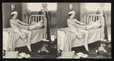 The morning after the night before Woman Model c1900 Old Photo 2