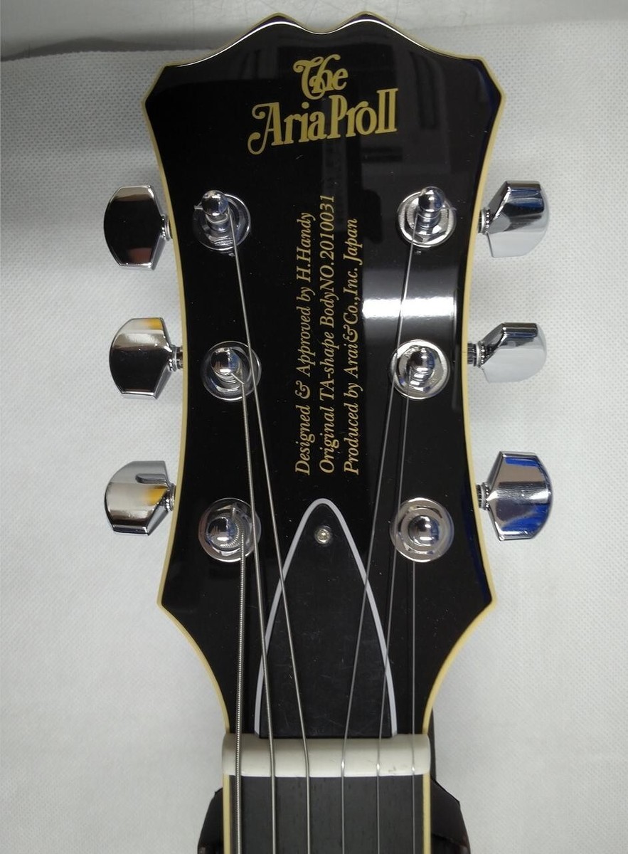 Aria Pro II TA-TONIC ALB Semi Hollow Body Electric Guitar Aria Pro II TA-TONIC ALB Semi Hollow Body Electric Guitar