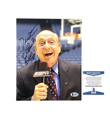 Dick Vitale Hand Signed 8x10 Photo Legendary Basketball Sportscaster Beckett BAS Dick Vitale Hand Signed 8x10 Photo Legendary Basketball Sportscaster Beckett BAS