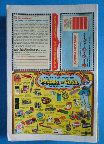 RICHIE RICH CASH n. 20 fumetto 1977 Cadbury Harvey Thrills Laughs - Foto 2 di 2