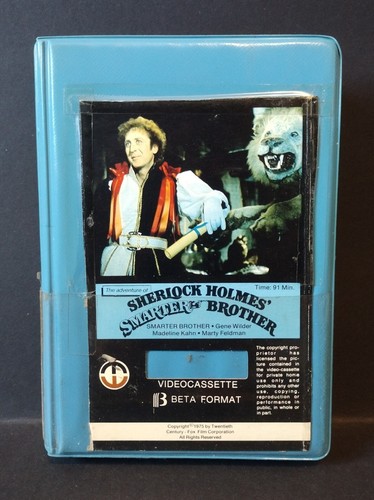 Sherlock Holmes' Smarter Brother ('75) (EX-RENTAL BETAMAX) Magnetic #CL1063 - Imagen 2 de 13