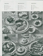 1948 American Home Kitchen Recipes Quail Fish Roll Veal Tip Vintage Print Ad AH1