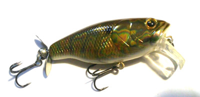 Deps Buzzjet Jr. Wobbler, Popper, Topwater, Propbait, 7,2 cm, Floating