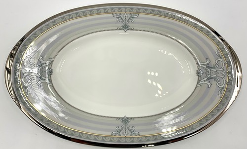 NWT NORITAKE GRAVY BOAT W/ UNDER PLATE OR RELISH TRAY, MADISON COURT, 4783 - Picture 2 of 12
