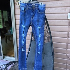 A2Z4 Kids Distressed Jeans Size 13