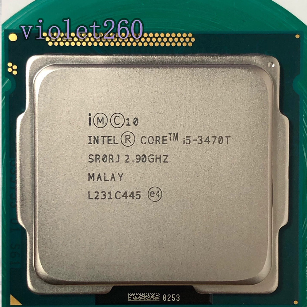 【中古】「未使用品」Intel Core i5 i5 - 3470t 2.90 GHz プロセッサー - ソケット h2 lga-1155 cm8063701159502 3rd Gen Intel Core i5 3470T LGA1155 CPU Processor 2.9GHz Dual Core