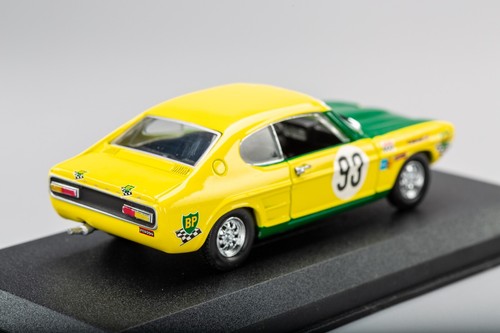 Ford Capri Mk I 2300GT Coupé #93 Piot/Behra 6th TDF 1969 DETAIL CARS 1:43 - Foto 3 di 14