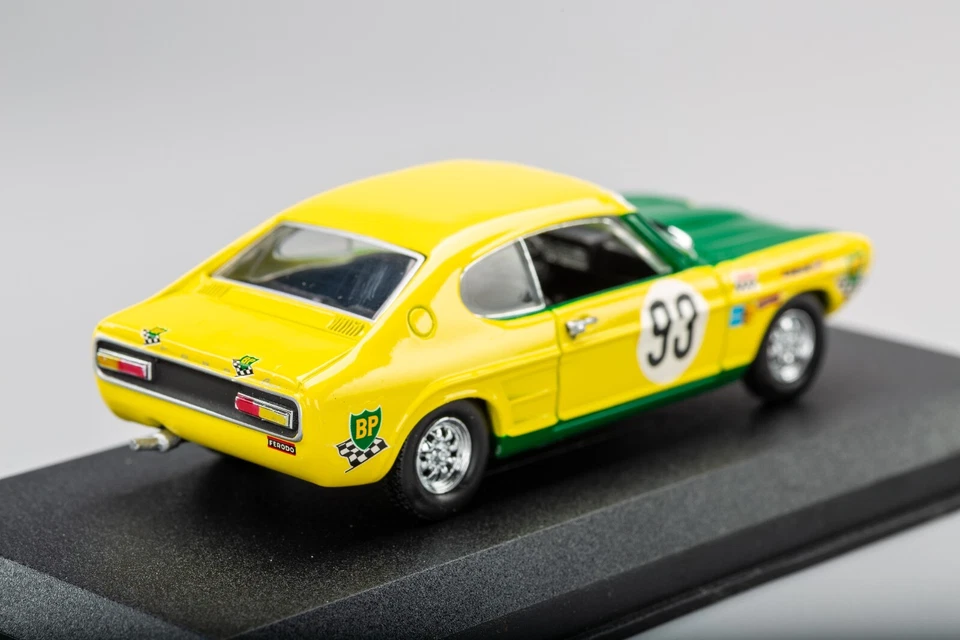 Ford Capri Mk I 2300GT Coupé #93 Piot/Behra 6th TDF 1969 DETAIL CARS 1:43 - Immagine 3 di 4