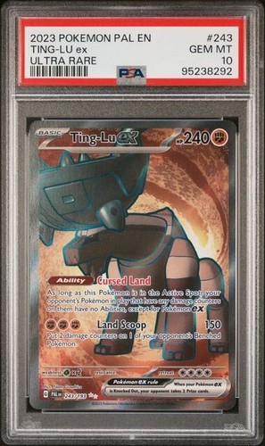 Set of 4 Sequential PAL RUINOUS LEGENDS EX ALL PSA 10 - WO-CHIEN, CHI-YU + more - Picture 4 of 8