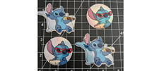 Handmade Stitch stickers "2 sets of stitch stickers - 10 per design total of 20"