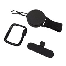 Retractable Anti-Theft Phone Lanyard with Carabiner for Outdoor Activities