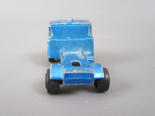 B586 Vintage 1976 Majorette 205 France Scania LS 140 Truck Only Blue 1:100 - Picture 6 of 7