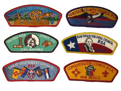MID-West Councils 1/2 Dozen BSA CSPs Mint CSP (BHP2232)